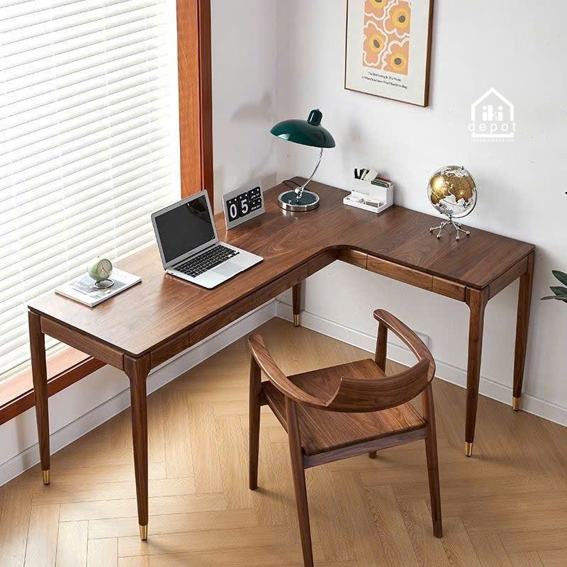bàn làm việc chữ l